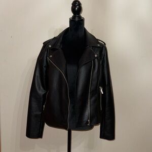 Black BB Dakota Steve Madden Leather Jacket